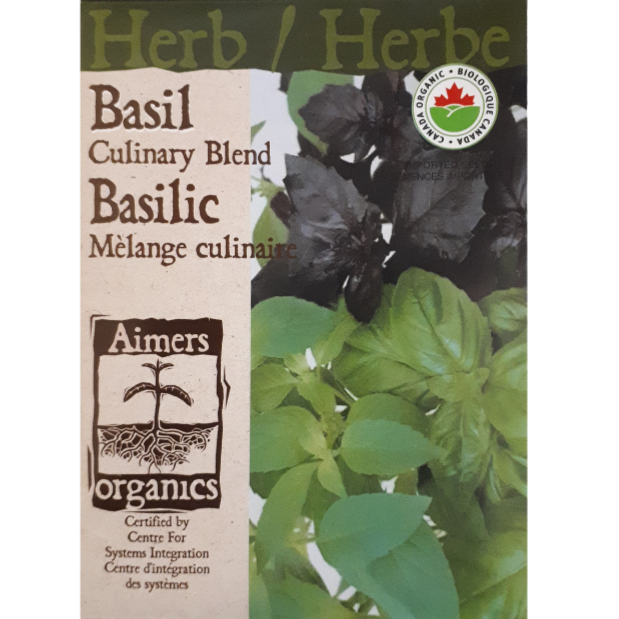 Aimers Organics Basil Culinary Blend