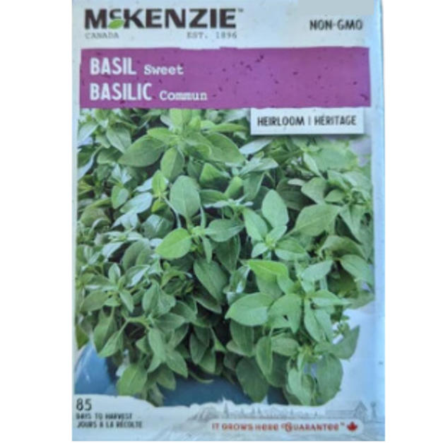 McKenzie Seed Basil Sweet