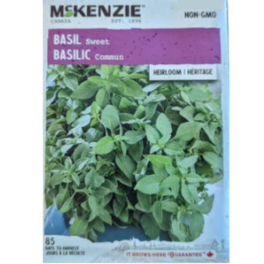 McKenzie Seed Basil Sweet