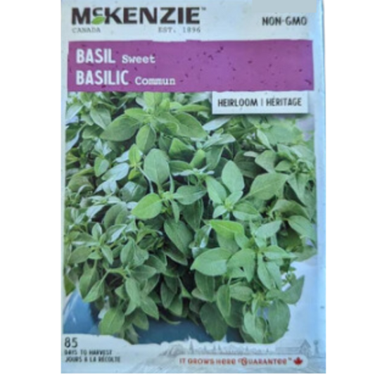 McKenzie Herb Seed Basil Sweet Pkg.