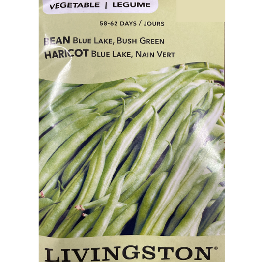 Livingston Seeds Bean Blue Lake Bush Pkg