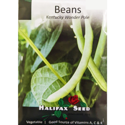 Halifax Seed Bean Kentucky Wonder Pole Pkg