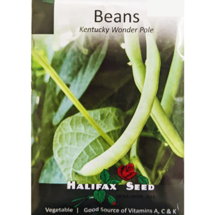Halifax Seed Bean Kentucky Wonder Pole Pkg.