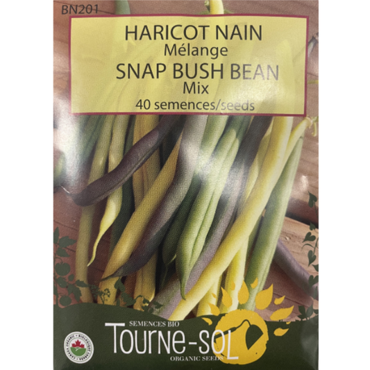 Tourne-Sol Bean Bush Snap Mix Pkg