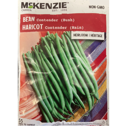 McKenzie Seed Bean Contender Bush Pkg.