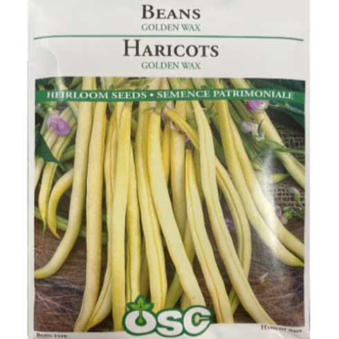 OSC Seeds Beans Golden Wax Yellow