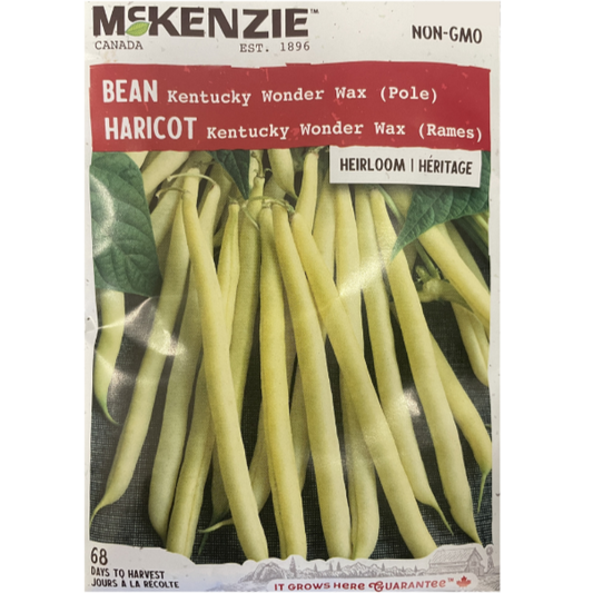 McKenzie Seed Kentucky Wonder Wax Pole Pkg