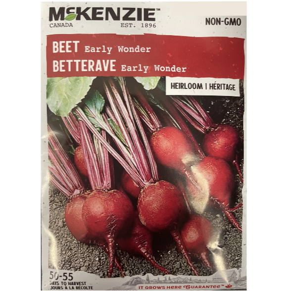 McKenzie Seed Beet Early Wonder Pkg