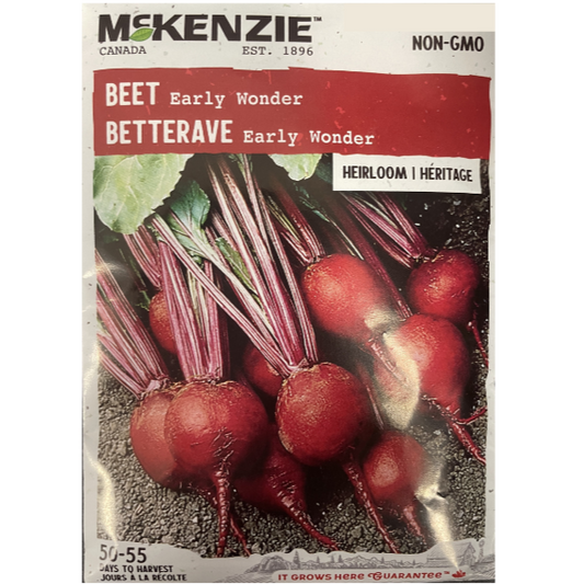 McKenzie Seed Beet Early Wonder Pkg.
