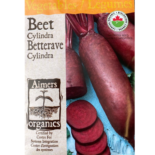 Aimers Organics Beet Cylindra Pkg.