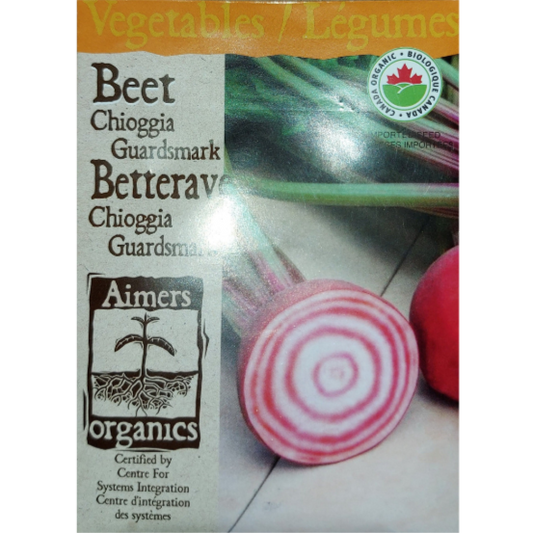 Aimers Organics Beet Chioggia Guardsmark Pkg.
