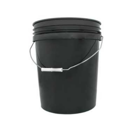 Black Plastic Buckets