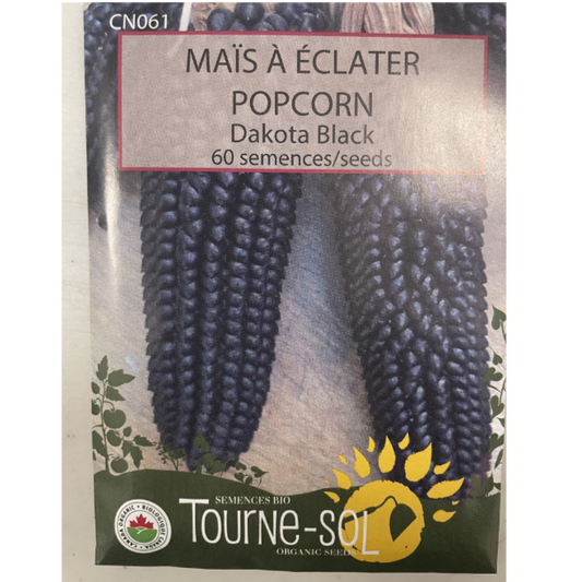 Tourne-Sol Popcorn Dakota Black Pkg