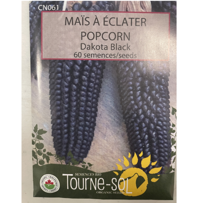 Tourne-Sol Popcorn Dakota Black Pkg.