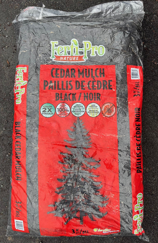 Ferti-Pro Mulch Black Cedar 85L Bag