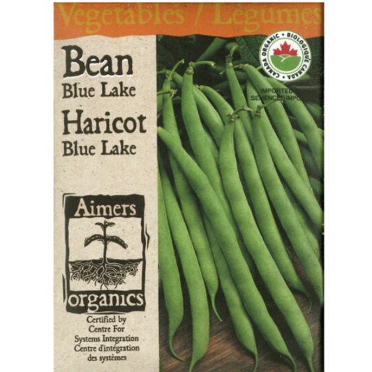 Aimers Organics Bean Blue Lake Bush