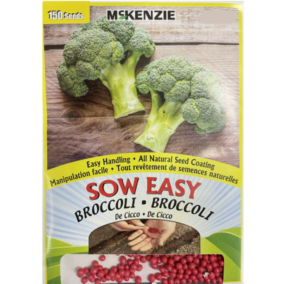 McKenzie Sow Easy Seeds Broccoli De Cicco