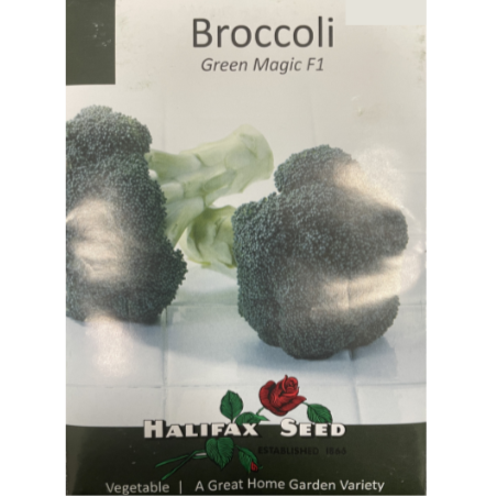 Halifax Seed Broccoli Green Magic F1 Pkg.