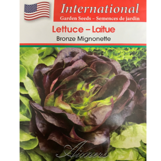 Aimers International Lettuce Bronze Mignonette