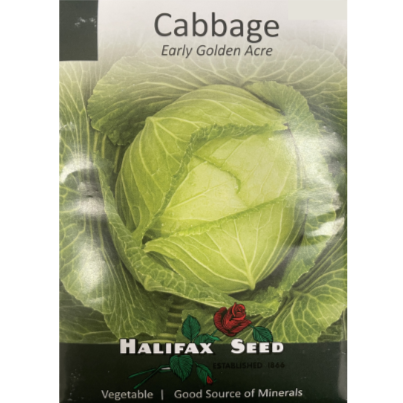 Halifax Seed Cabbage Early Golden Acre