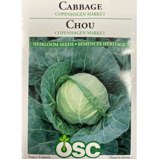 OSC Seeds Cabbage Copenhagen Market Pkg