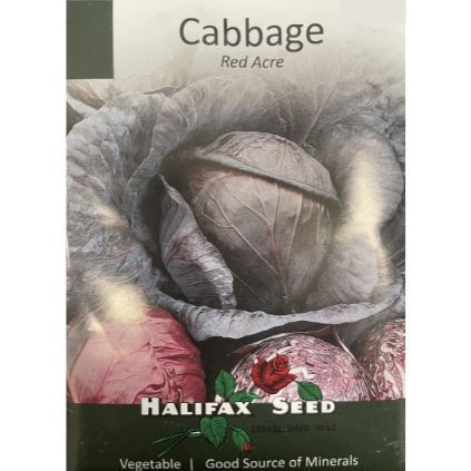 Halifax Seed Cabbage Red Acre Pkg.