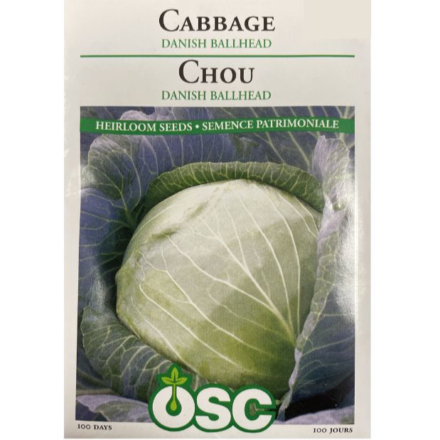OSC Seeds Cabbage Danish Ballhead Pkg