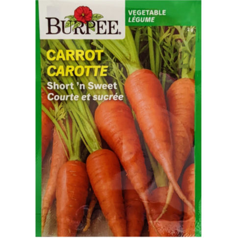 Burpee Seeds Carrot Short 'n Sweet
