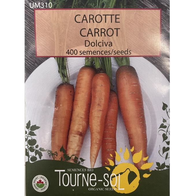 Tourne-Sol Carrot Dolciva Pkg