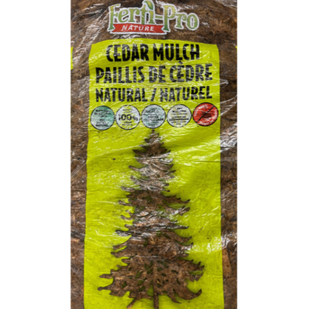 Mulch Natural Cedar 85L Bag