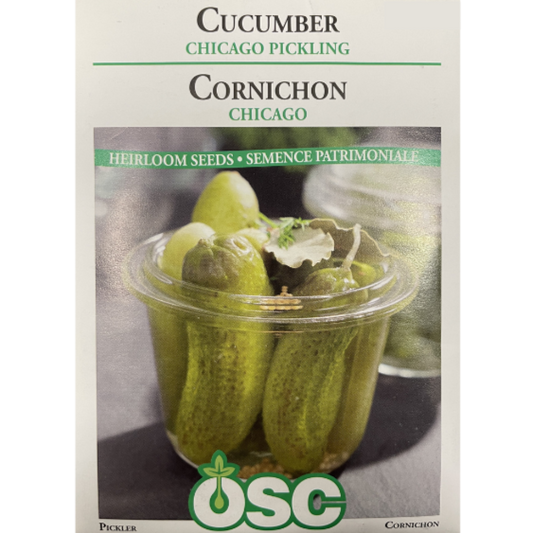 OSC Seeds Cucumber Chicago Pickling Pkg.
