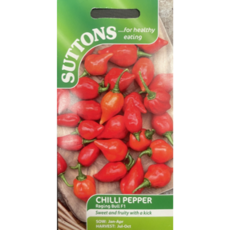 Suttons Seed Chilli Pepper Pearls
