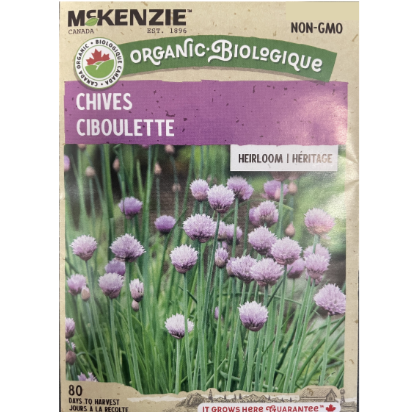 McKenzie Organic Seeds Chives