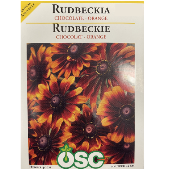 OSC Seeds Rudbeckia Chocolate Orange Pkg