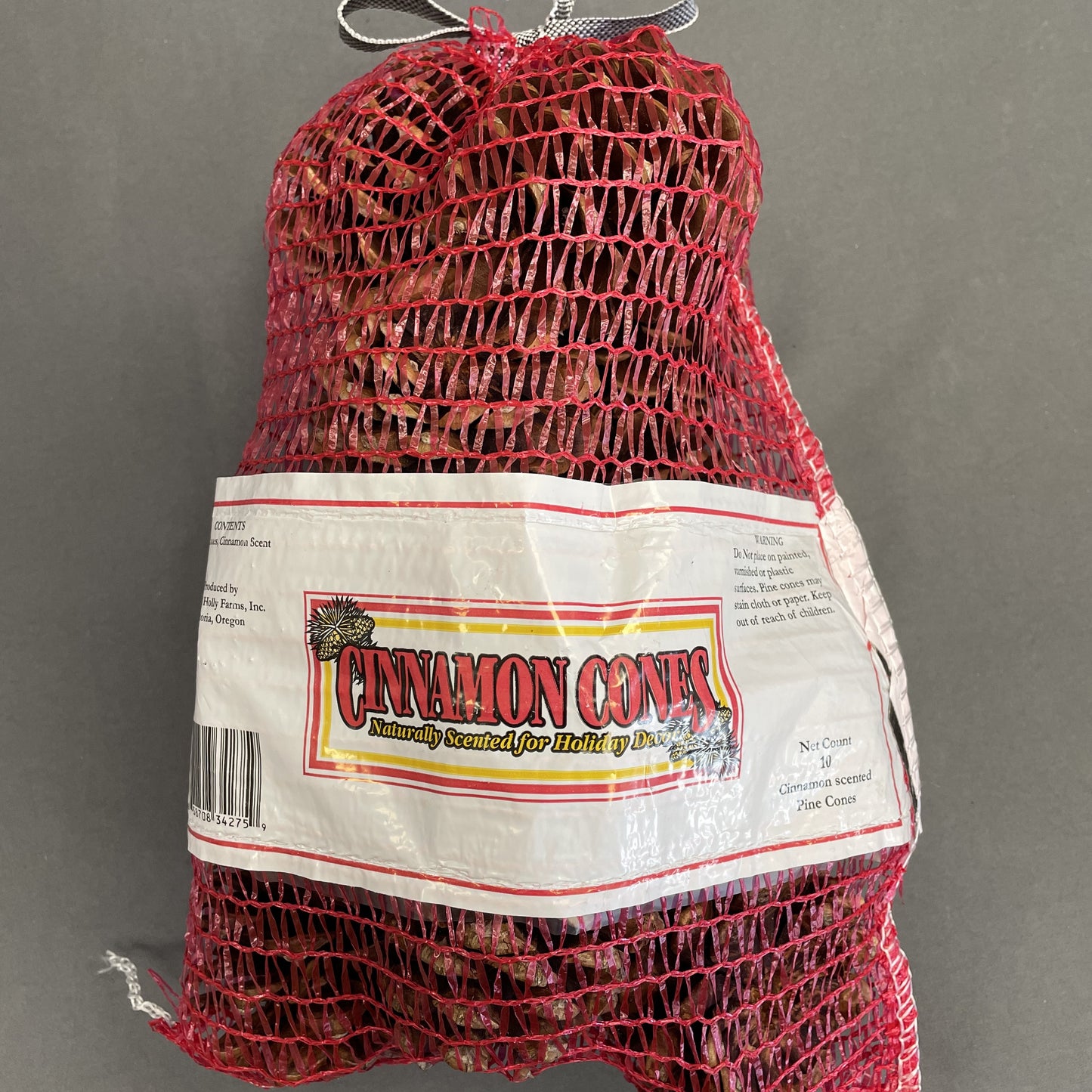 Cinnamon Scented Cones 10/Bag