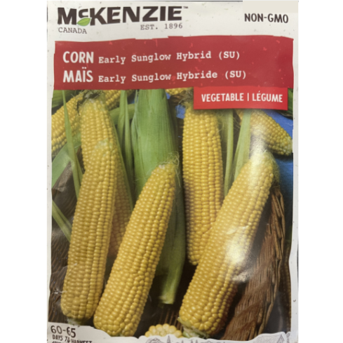 McKenzie Seed Corn Early Sunglow Hybrid Pkg