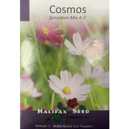 Halifax Seed Cosmos Sensation Mix Pkg.