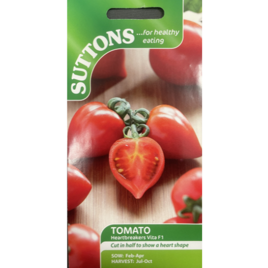 Suttons Seed Tomato Heartbreakers Vita F1