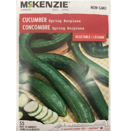 McKenzie Seed Cucumber Spacemaster Pkg