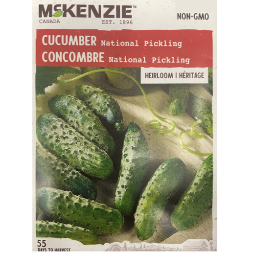 McKenzie Seed Cucumber National Pickling Pkg