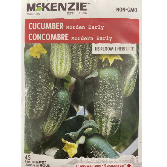 McKenzie Seed Cucumber Morden Early Pkg