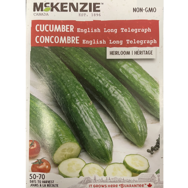 McKenzie Seed Cucumber English Long Telegraph Pkg