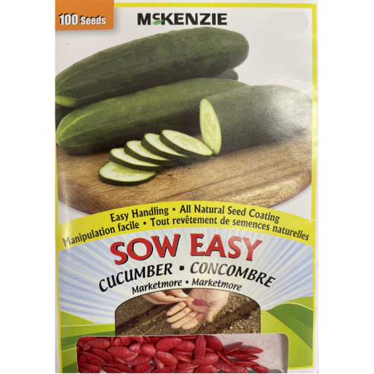 McKenzie Sow Easy Seeds Cucumber Marketmore