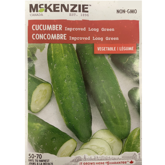 McKenzie Seed Cucumber Improved Long Green Pkg