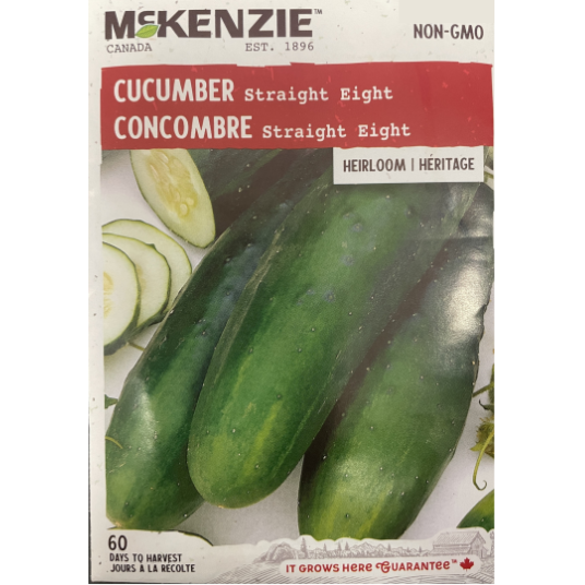 McKenzie Seed Cucumber Straight Eight Pkg