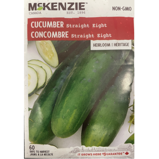 McKenzie Seed Cucumber Straight Eight Pkg.
