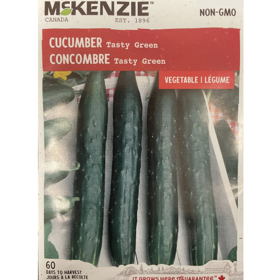 McKenzie Seed Cucumber Tasty Green Pkg