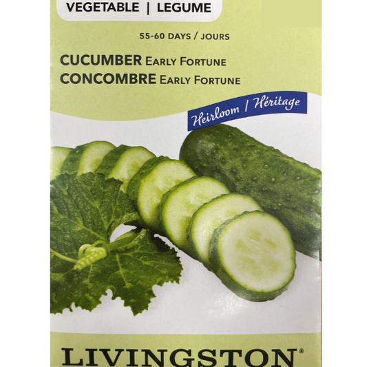 Livingston Seeds Cucumber Early Fortune Pkg