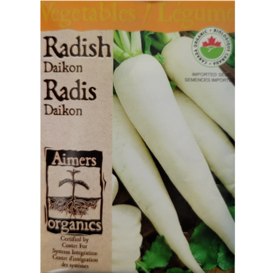Aimers Organics Radish Daikon