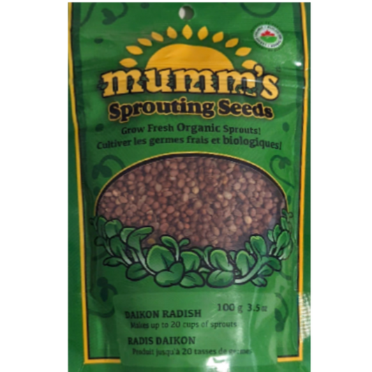 Mumm's Sprouts Daikon Radish 100g